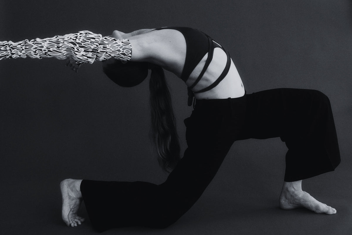 Woman doing backbend