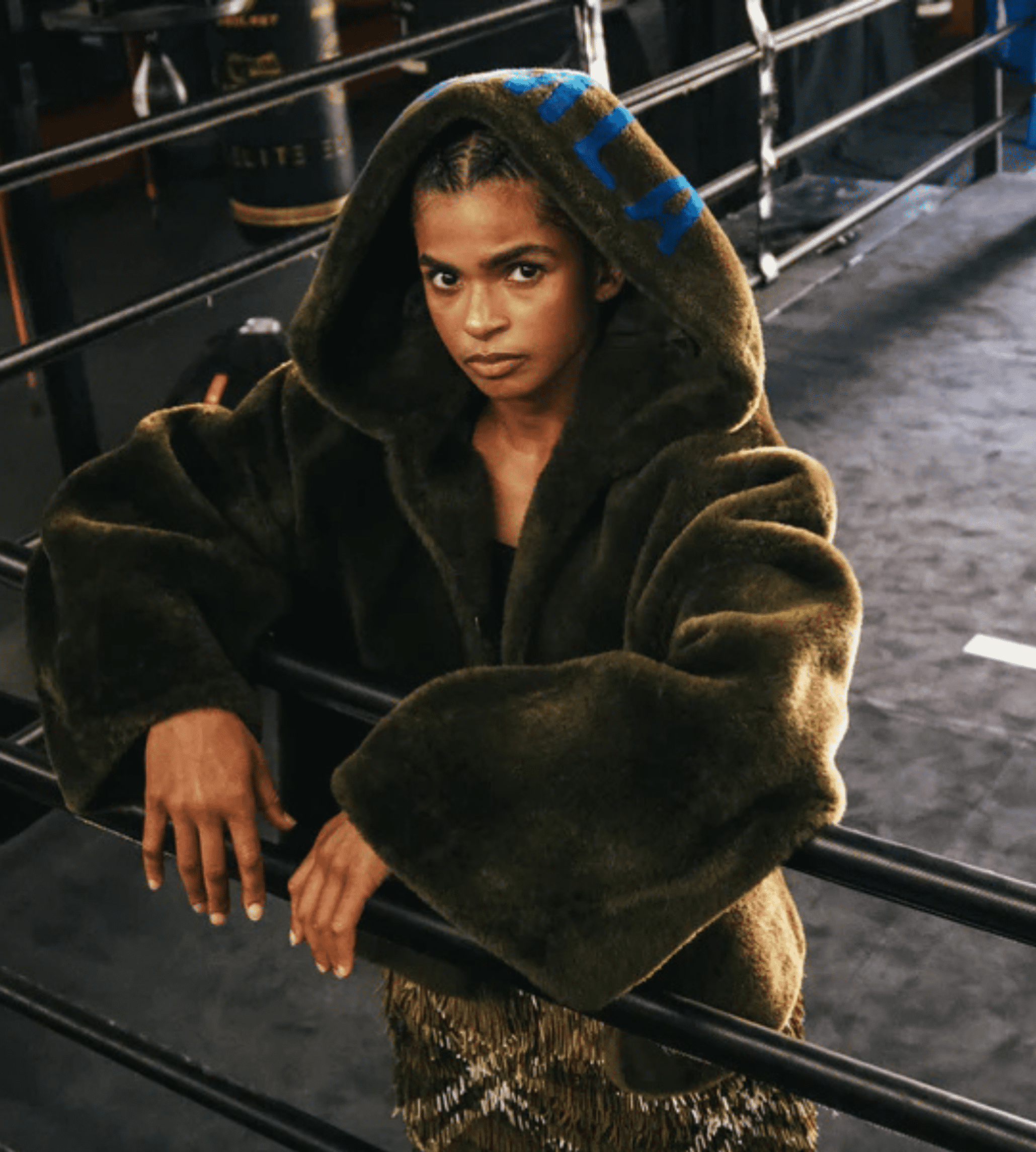 Ramla Ali in the ring