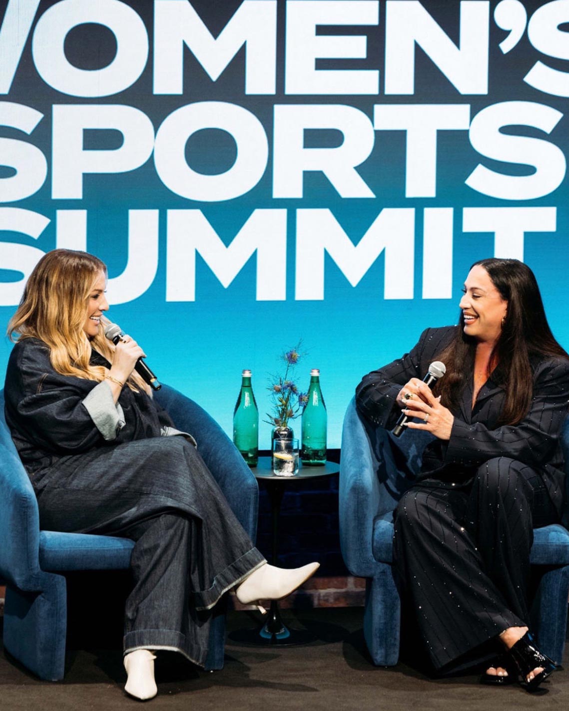 Laura Correnti and Dany Garcia at Deep Blue Summit