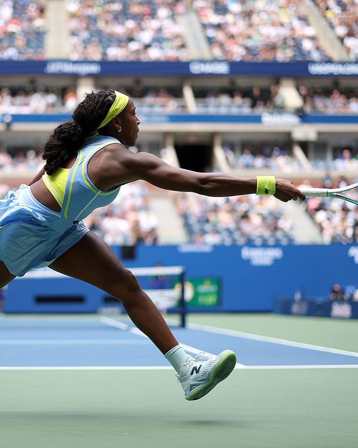 Coco Gauff at the 2024 US Open  Photo by Jamie Squire / Getty Images
