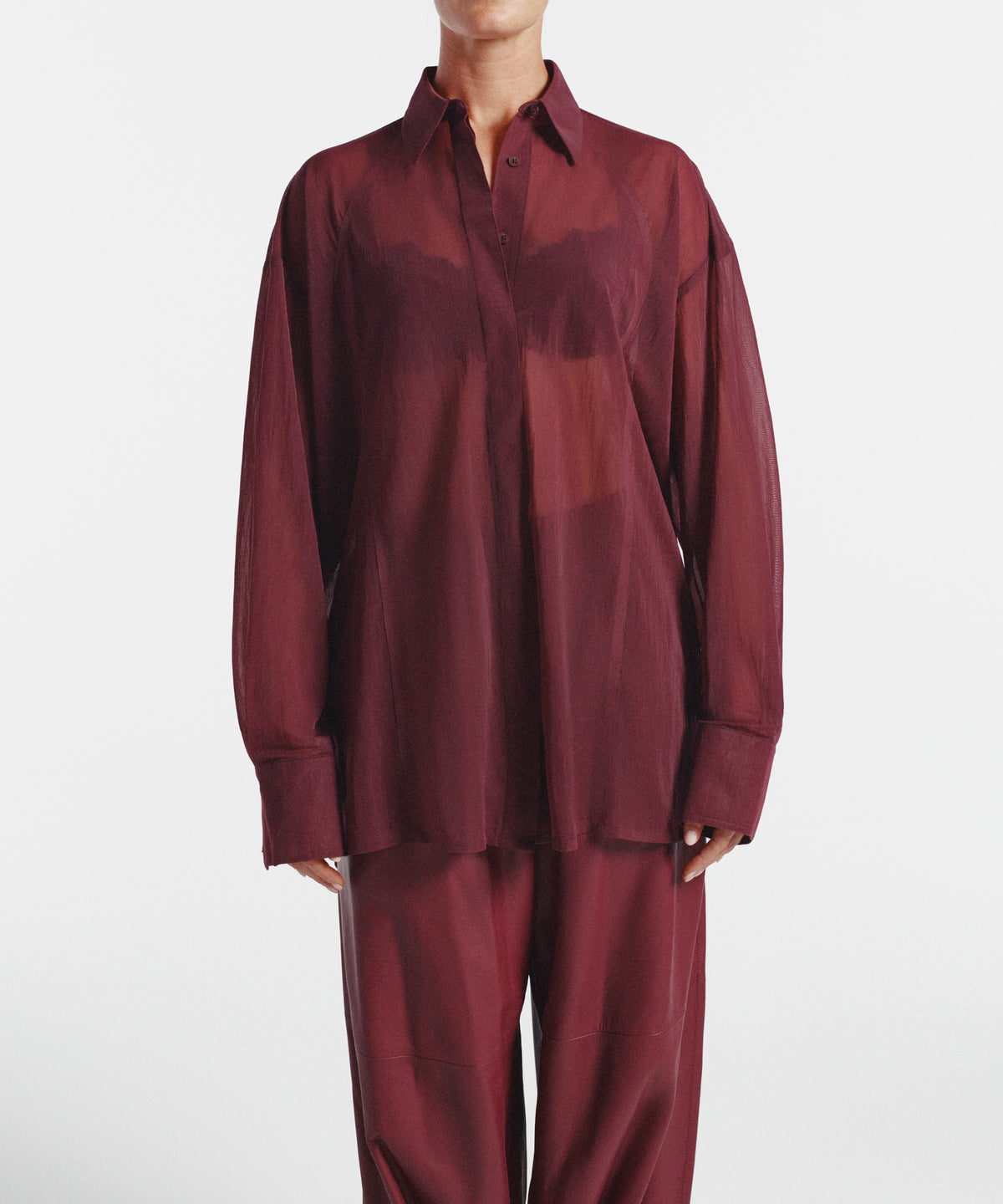 THE EVERYTHING ACTIVE CHIFFON SHIRT