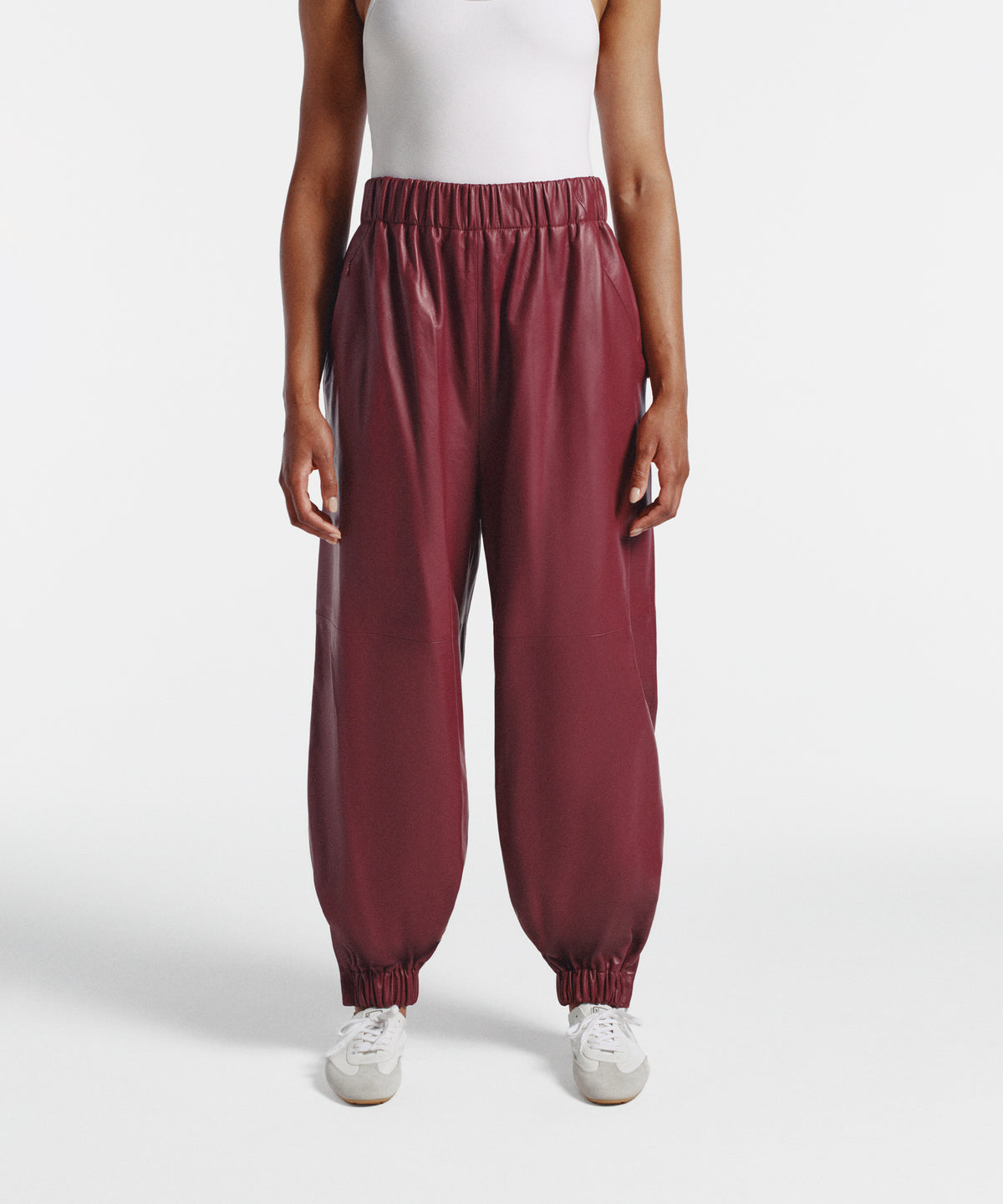The Everything Leather Jogger