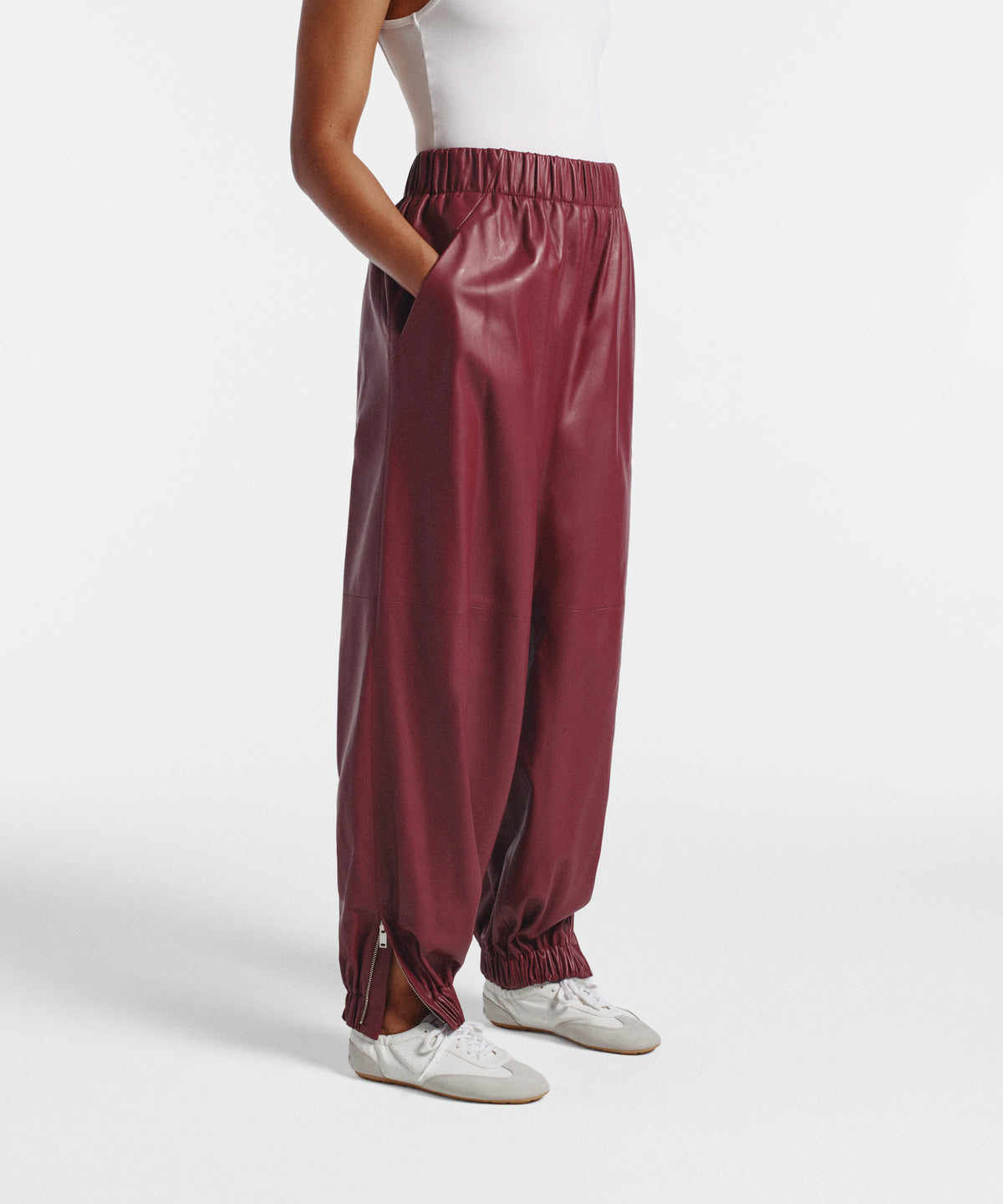 The Everything Leather Jogger