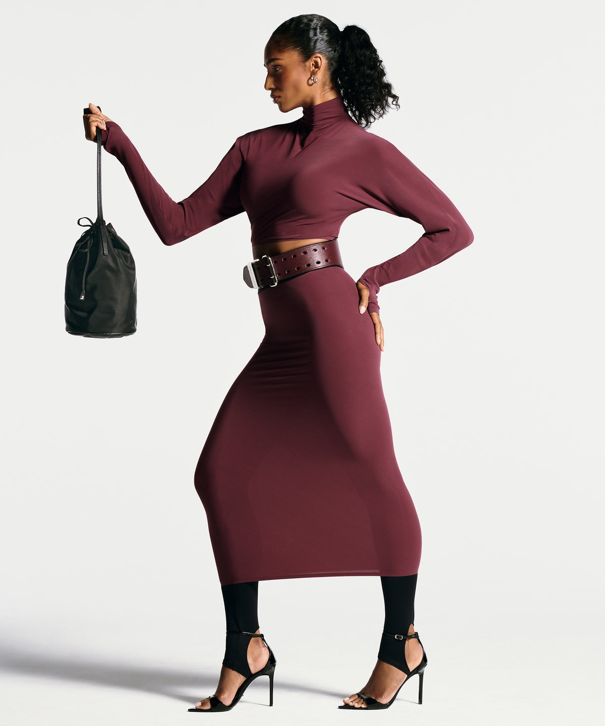 THE LOGO SKIRT